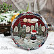 Round wallet 'On the Eve of magic'. Japanese patchwork. Wallets. Olga Abakumova. Lolenya (lolenya). My Livemaster. Фото №4