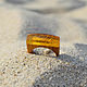 Oak and amber wood ring, Rings, Kaliningrad,  Фото №1