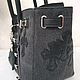 Джинсовая сумка в стиле Birkin 30 & Chrome Hearst. Классическая сумка. Magic denim in art. Ярмарка Мастеров.  Фото №5