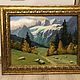 "Осенние горы". 30 х 40 см. Холст, масло. Продаётся без рамы, Картины, Санкт-Петербург,  Фото №1