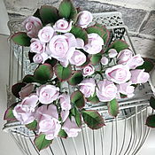 Цветы и флористика handmade. Livemaster - original item Spray roses. Branches and bouquets.Handmade polymer clay flowers.. Handmade.