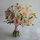 Букет невесты персикового оттенка, Свадебные букеты, Москва,  Фото №1