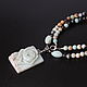 Necklace 'Mint dessert with cinnamon' amazonite, carved. Necklace. Butik4you. My Livemaster. Фото №4