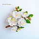 Brooch Apple 'Gentle gentle'. polymer clay. Brooches. Mozza-Flowers. My Livemaster. Фото №6