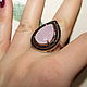 ring 'Pink Panther' from 925 sterling silver. Rings. Luxurious silver handmade. Online shopping on My Livemaster.  Фото №2