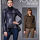 V1714 Выкройки Курток Элегантная косуха Vogue 1719. Размер 48-54. Выкройки для шитья. ENGINEERING of FASHION (Выкройки). Интернет-магазин Ярмарка Мастеров.  Фото №2