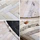  ковёр ручной работы из шкур коровы. Ковры для дома. Luxury Patchwork. Ярмарка Мастеров.  Фото №5