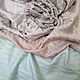 Lux stripe satin bed linen. Mint/Latte/Gray, Bedding sets, Moscow,  Фото №1