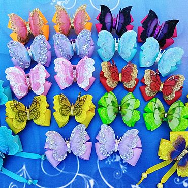 Бабочки разноцветные мини Стикер LCHPA купить в Смоленске