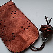 Handbag - pouch mink
