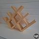 Wine shelf 'Sota lite' for 8 bottles. Shelving. Color Wood. My Livemaster. Фото №6