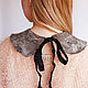 Order Felted necklace (collar) ' Ash'. Katherine Markina (markinaek). Livemaster. . Necklace Фото №3