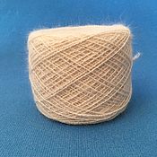 Материалы для творчества handmade. Livemaster - original item Dog hair yarn (samoyed) 270m/100g. Handmade.