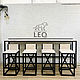 Барный стол лофт из ясеня LF-965. Столы. Leo-loft. Ярмарка Мастеров.  Фото №4