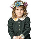 Cotton dress for girls with floral collar. Childrens Dress. ivavavilonskaya. My Livemaster. Фото №6