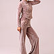 A dusty rose suit (jacket and pants). Suits. Evening designer dresses GoldDress. Online shopping on My Livemaster.  Фото №2