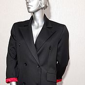 Одежда handmade. Livemaster - original item Women`s jacket,,Classic Black