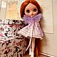  Кукла блайз кастом custom Blythe. Интерьерная кукла. Мастерская подарков Елены Смирновой. Ярмарка Мастеров.  Фото №8