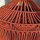 Заказать Абажур / люстра макраме, D 80 см. Елена Волкова (macrame_nvkz). Ярмарка Мастеров. . Люстры Фото №3
