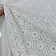 Ткань Плательно-Блузочное Хлопковое Шитье Alta Moda Цвет Белый Италия. Ткани. LOSCUT TESSUTI | Ткани из Италии. Ярмарка Мастеров.  Фото №7