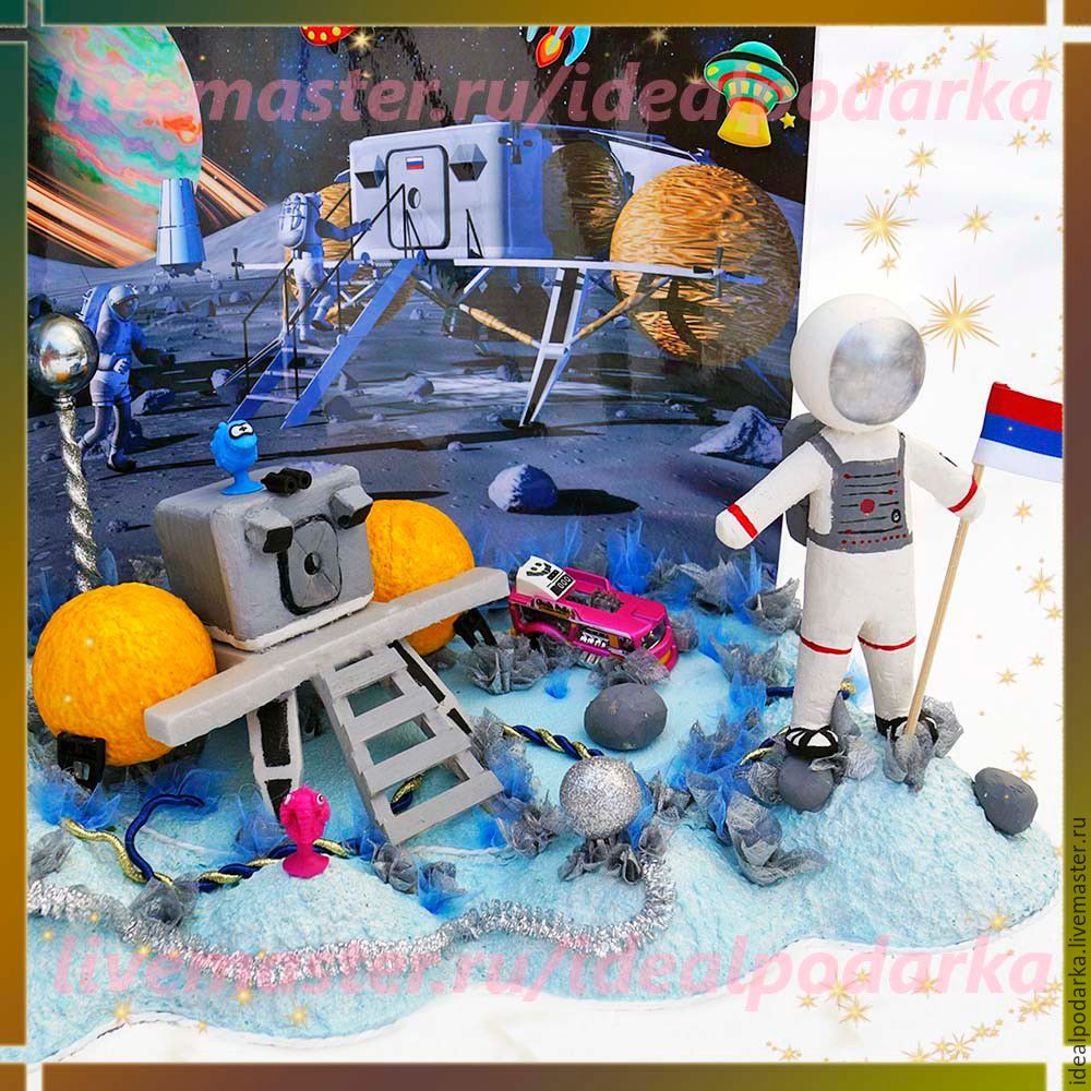 Поделки День космонавтики мастер-классы пошагово с фото