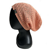 Аксессуары handmade. Livemaster - original item Women`s cotton hat Nezhana. Handmade.
