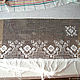 Wedding towel Mirrors, hand embroidery, hemstitch, linen. Wedding towels. EmbroideryINNAI. My Livemaster. Фото №5