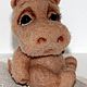 Заказать Бегемотик Сонечка. riki(Мартынова Юлия). Ярмарка Мастеров. . Мягкие игрушки Фото №3