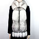 Order Luxury scarf boa fur Finnish Voile Arctic Fox VN-3. Mishan (mishan). Livemaster. . Scarves Фото №3