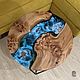 Стол с рекой из эпоксидной смолы. Столы. Akutrau Woodworking. Ярмарка Мастеров.  Фото №5
