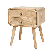 Для дома и интерьера handmade. Livemaster - original item Bedside table made of solid wood, ALRIK. Handmade.