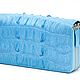 Клатч из кожи крокодила на двух молниях IMA0002UUC33G. Кошельки. CrocShop товары из экзотической кожи. Интернет-магазин Ярмарка Мастеров.  Фото №2