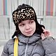 Шапка-ушанка с пайетками, Шапка-ушанка, Москва,  Фото №1