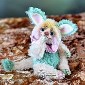 Куклы и игрушки handmade. Livemaster - original item Fantasy animal TuKyut No. №22 collectible teddy toy. Handmade.