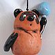 La Campana De 'Winnie The Pooh'. Bells. author's ceramics. Online shopping on My Livemaster.  Фото №2