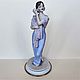 Statuette 'The girl in blue' S. Maggioni Capodimonte 1980. Vintage statuettes. Lesica. Online shopping on My Livemaster.  Фото №2