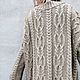 Beautiful soft cardigan Alpaca knitted Coat. Cardigans. svetlana-sayapina. Online shopping on My Livemaster.  Фото №2