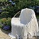  Comfy white. Пледы. Комфи (Ольга). Ярмарка Мастеров.  Фото №11