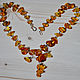 Order Amber Necklace 'Great'. Amber is a warm stone. Livemaster. . Necklace Фото №3