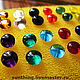 Order Studs 'Rainbow Drops'. Sun_thing / Glass jewelry and decor. Livemaster. . Stud earrings Фото №3