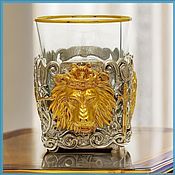 Посуда handmade. Livemaster - original item Whiskey glass gift z11053. Handmade.