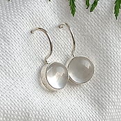 Украшения handmade. Livemaster - original item Rhinestone hook earrings.|2 options.. Handmade.