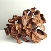 Для дома и интерьера handmade. Livemaster - original item Sculpture Dragon made of birch cap. Handmade.