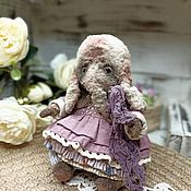 Куклы и игрушки handmade. Livemaster - original item Teddy Animals: The elephant girl.. Handmade.