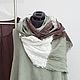 No№206 Linen scarf in boho style. Scarves. Olga V. Kazarinova. My Livemaster. Фото №6