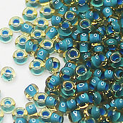 Материалы для творчества handmade. Livemaster - original item Czech beads 10/0 Blue 11037 10 g Preciosa. Handmade.