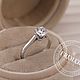 Золотое кольцо с бриллиантом 1 карат. Кольцо помолвочное. FROLOF JEWELRY. Ярмарка Мастеров.  Фото №8