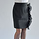 Skirt with asymmetrical flounces striped elegant. Skirts. Skirt Priority (yubkizakaz). My Livemaster. Фото №4