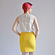 Skirt flax yellow. Skirts. Tolkoyubki. My Livemaster. Фото №4