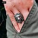 Lion Ring | Large | Silver. Rings. totemicashop. Online shopping on My Livemaster.  Фото №2